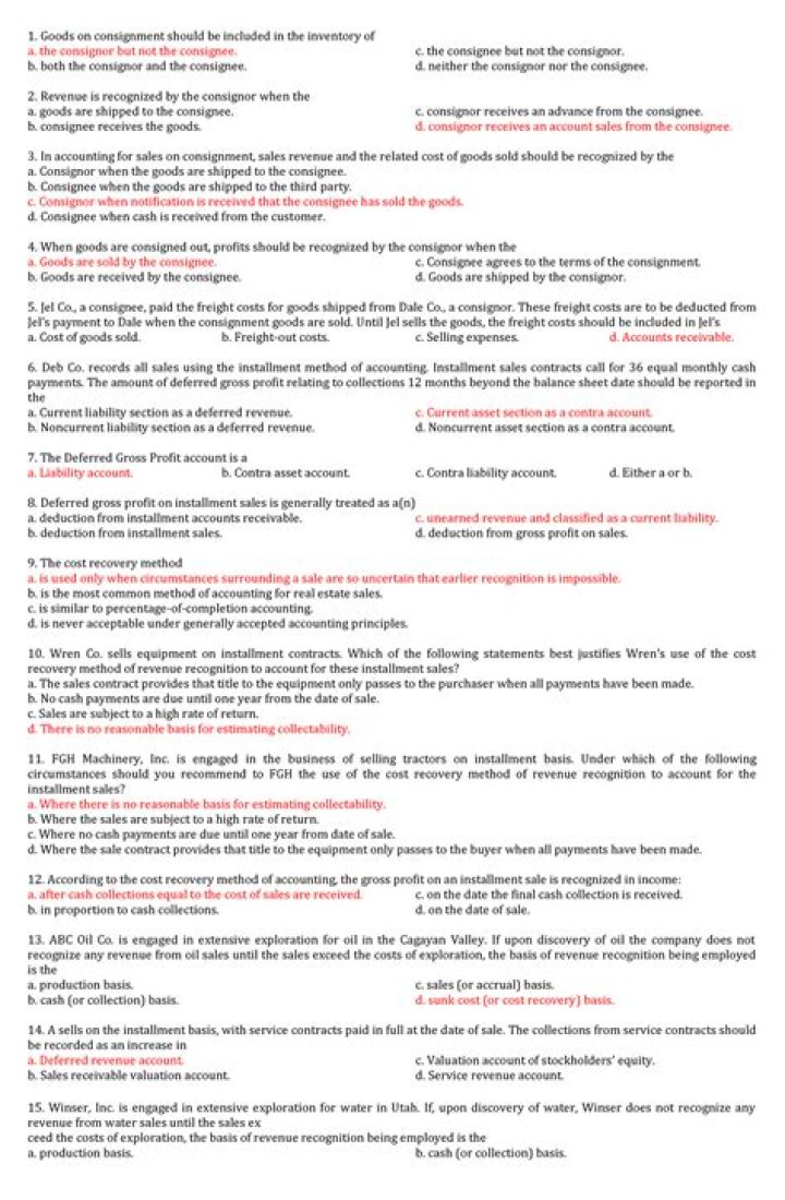 goods on consignment should be included in the inventory of