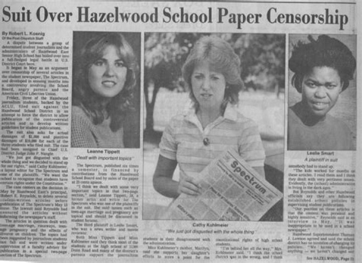 hazelwood v kuhlmeier