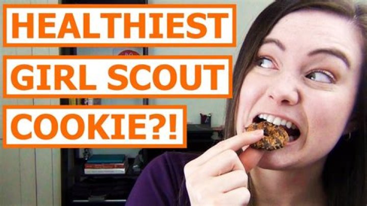 healthiest girl scout cookies