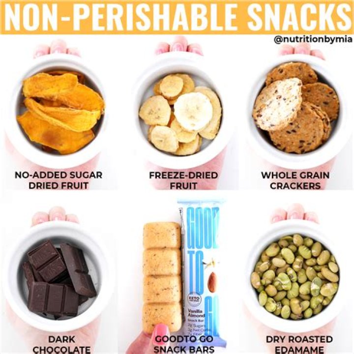 healthy non perishable snacks