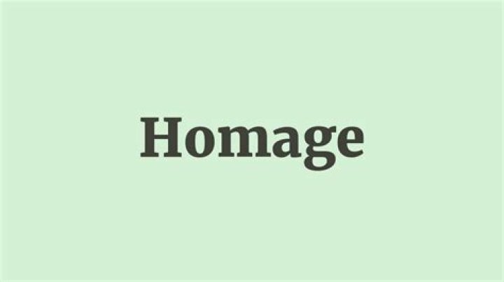 homage meaning
