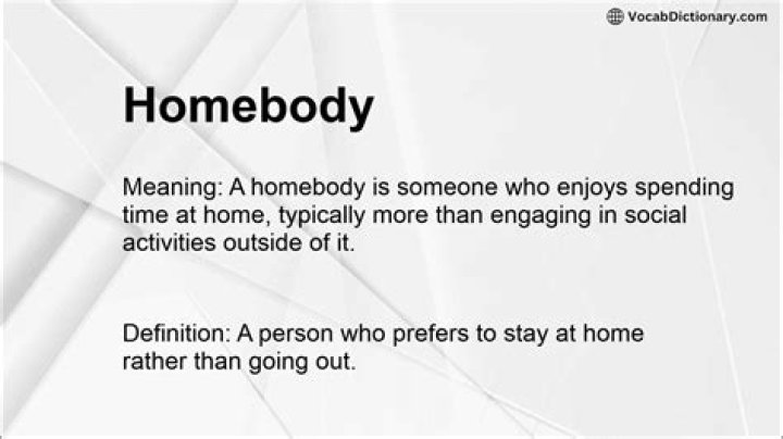 homebody meaning