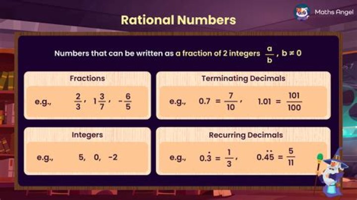How are rational numbers different from fractions