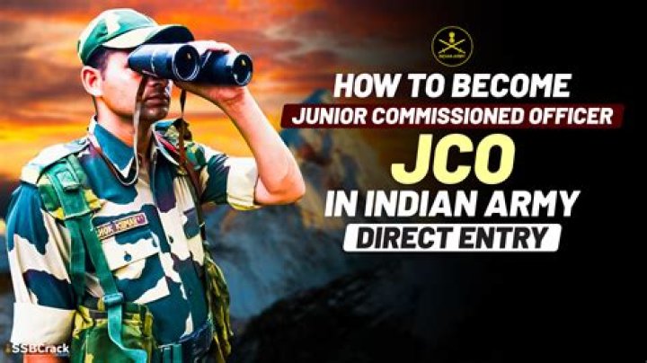How can I become RT JCO in Indian Army?