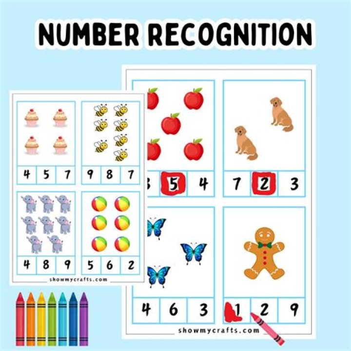 How can I get my child to Recognise numbers?