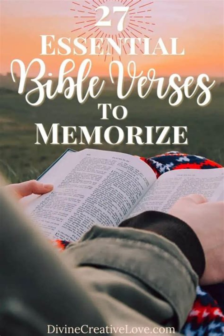 How can I memorize Bible verses