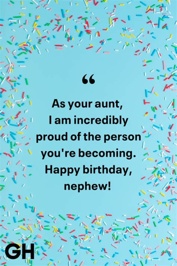 How can I wish my nephew on his birthday?