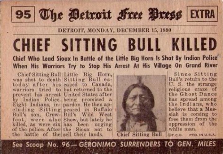 how did sitting bull die