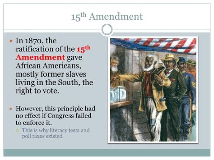 How did the 15th Amendment expand voting rights