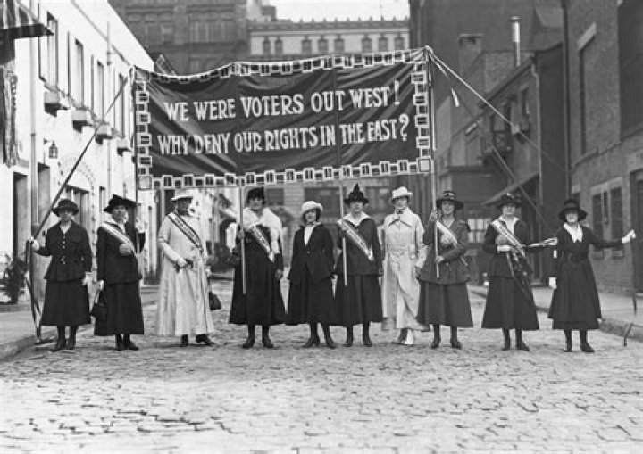 How did women fight for their right to vote?