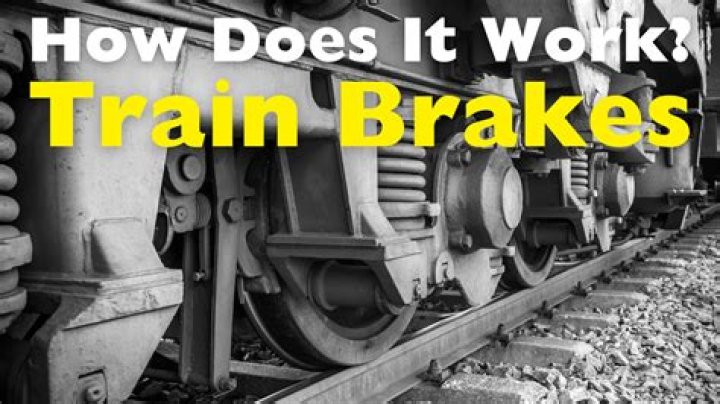 How do electric train brakes work
