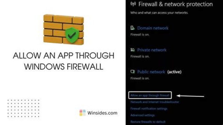 How do I allow browser through firewall?