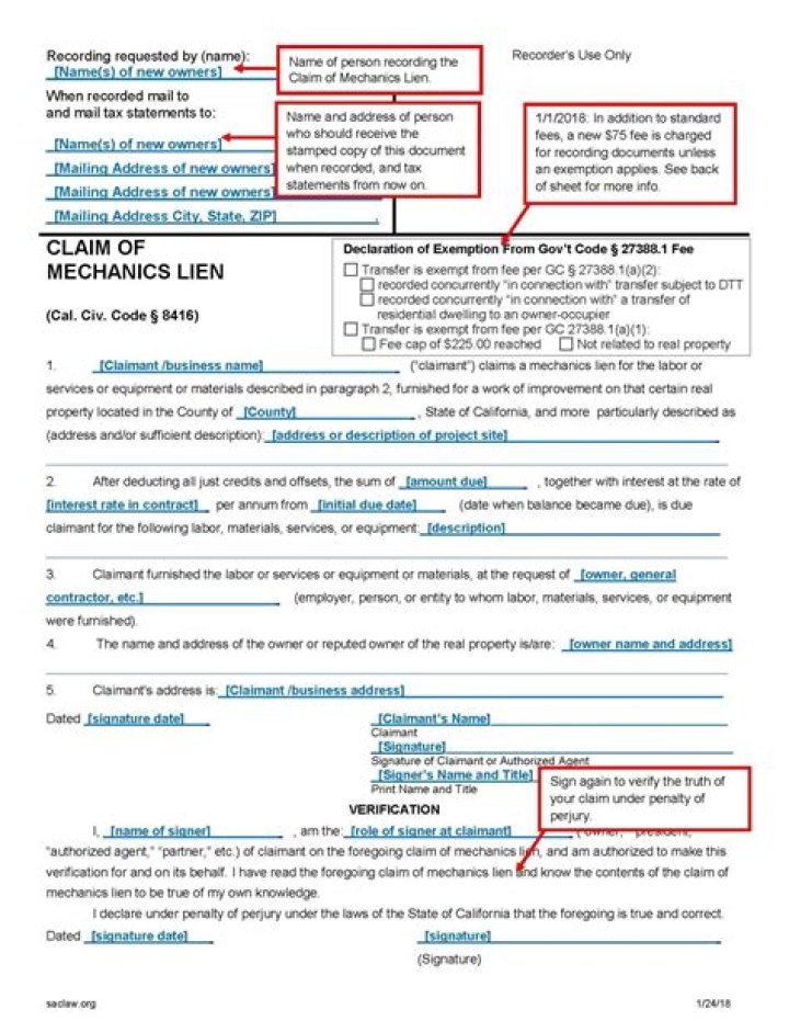 How do I file a mechanics lien in Indiana