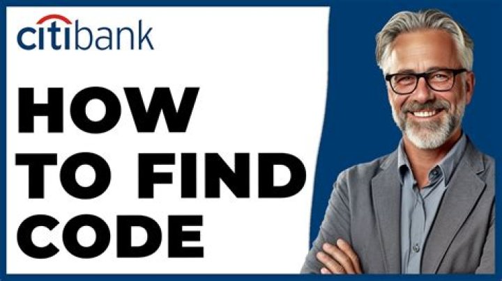 How do I find my Citibank Swift code?
