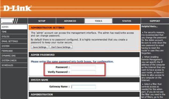 How do I find my Dlink DSL 2730u WIFI password?