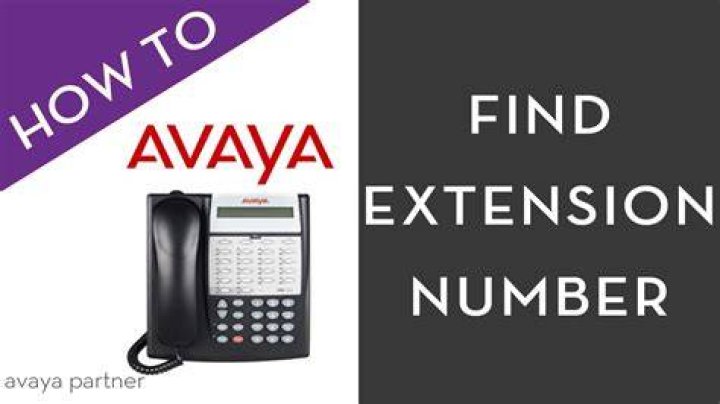 How do I find my extension number?