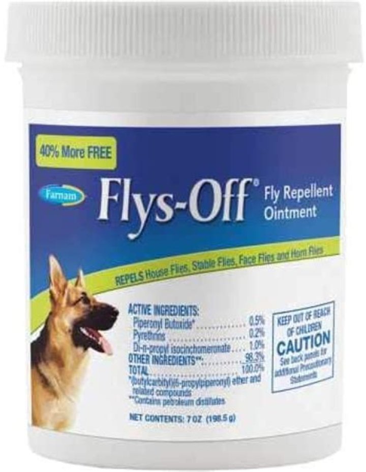 How do I keep black flies off my dog