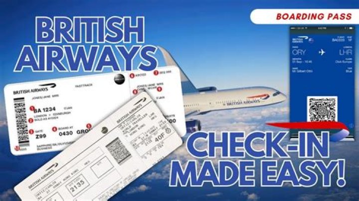 How do I print my British Airways boarding pass?