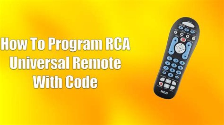 How do I program my RCA universal remote rcrn03br?