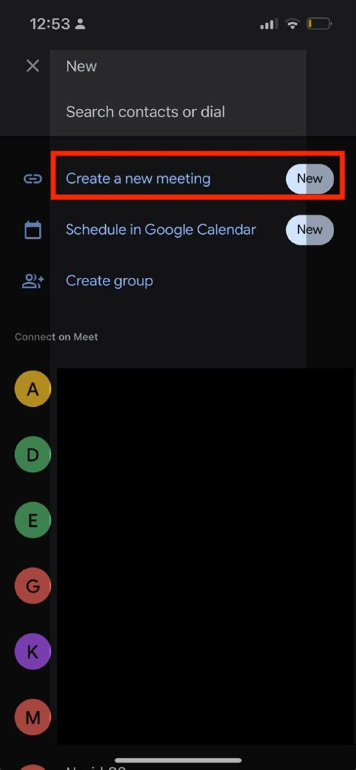 How do I schedule a Google meet?
