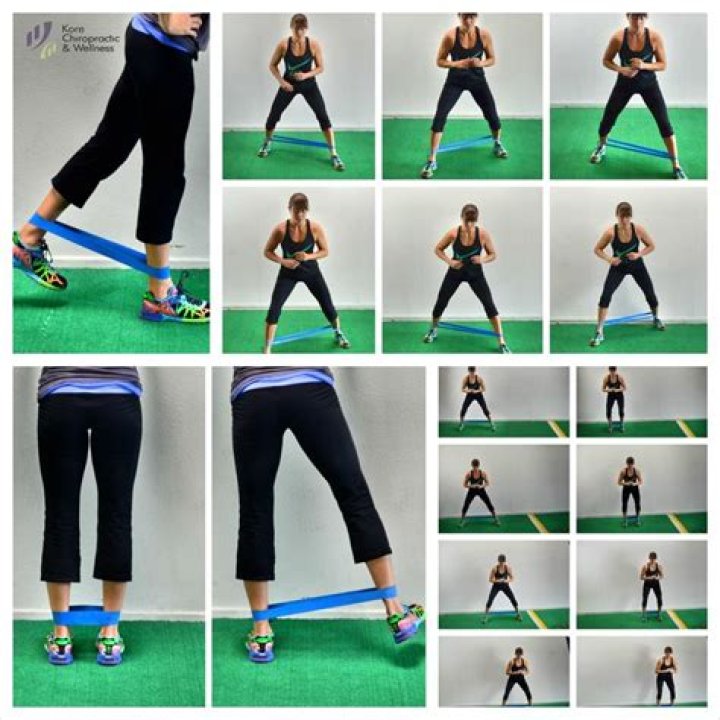 How do I strengthen my knees with resistance bands?