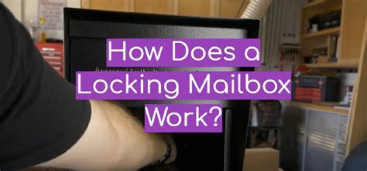 how do locking mailboxes work