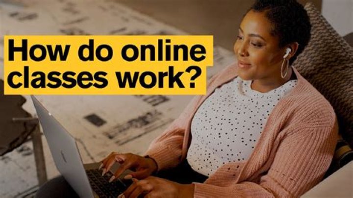 How do online classes work at Wake Tech
