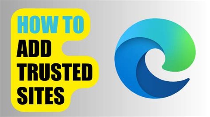 How do you add trusted sites when greyed out?