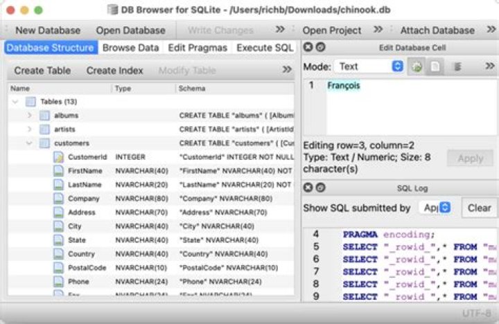 How do you browse data in a data cube?