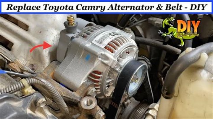 How do you change the alternator on a 1997 Toyota Camry