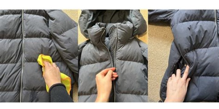 How do you fix a puffer jacket after washing it