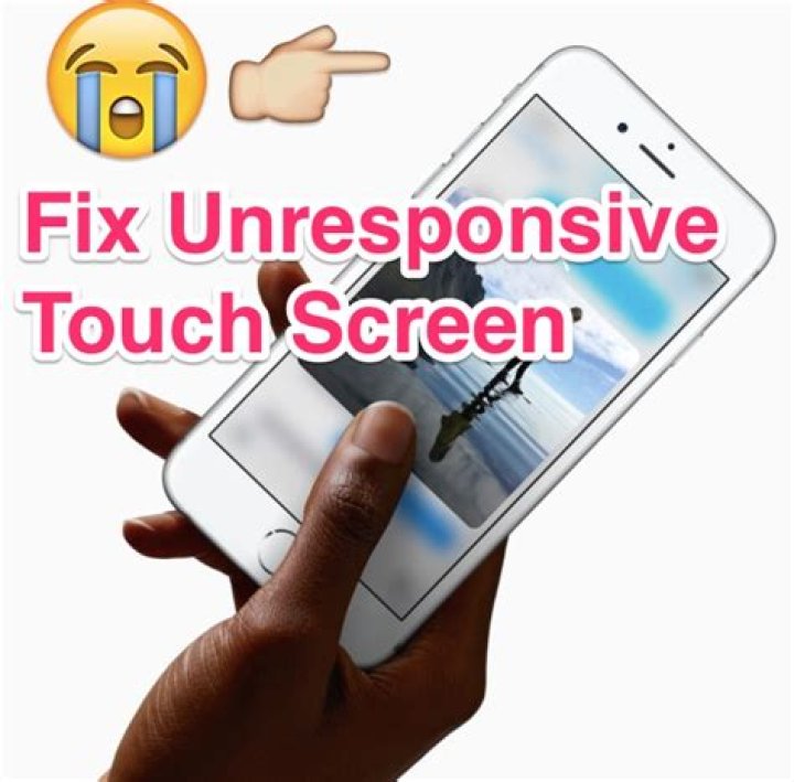 How do you fix an unresponsive touch screen?