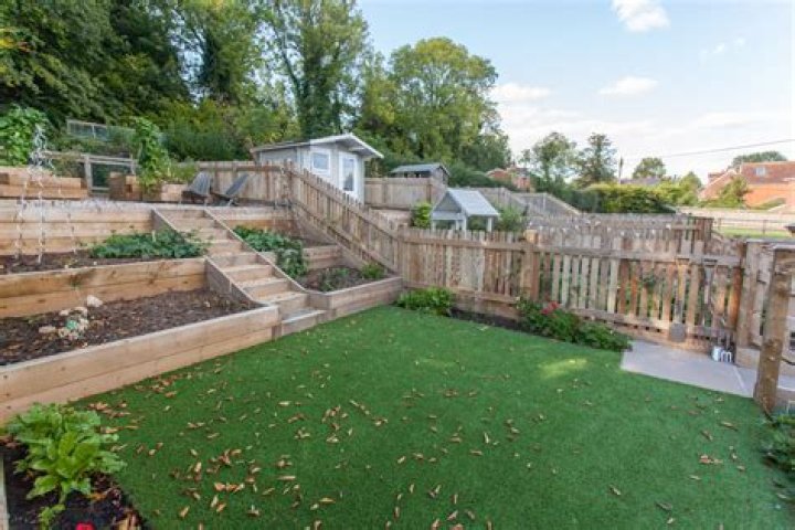 How do you level an uneven garden