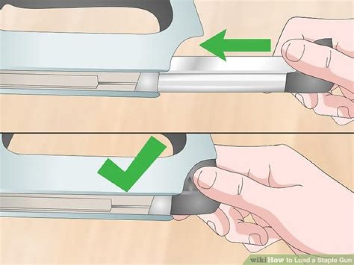 how do you load a staple gun