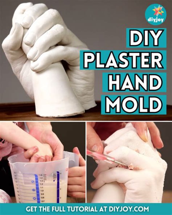 How do you make a mold of your hands