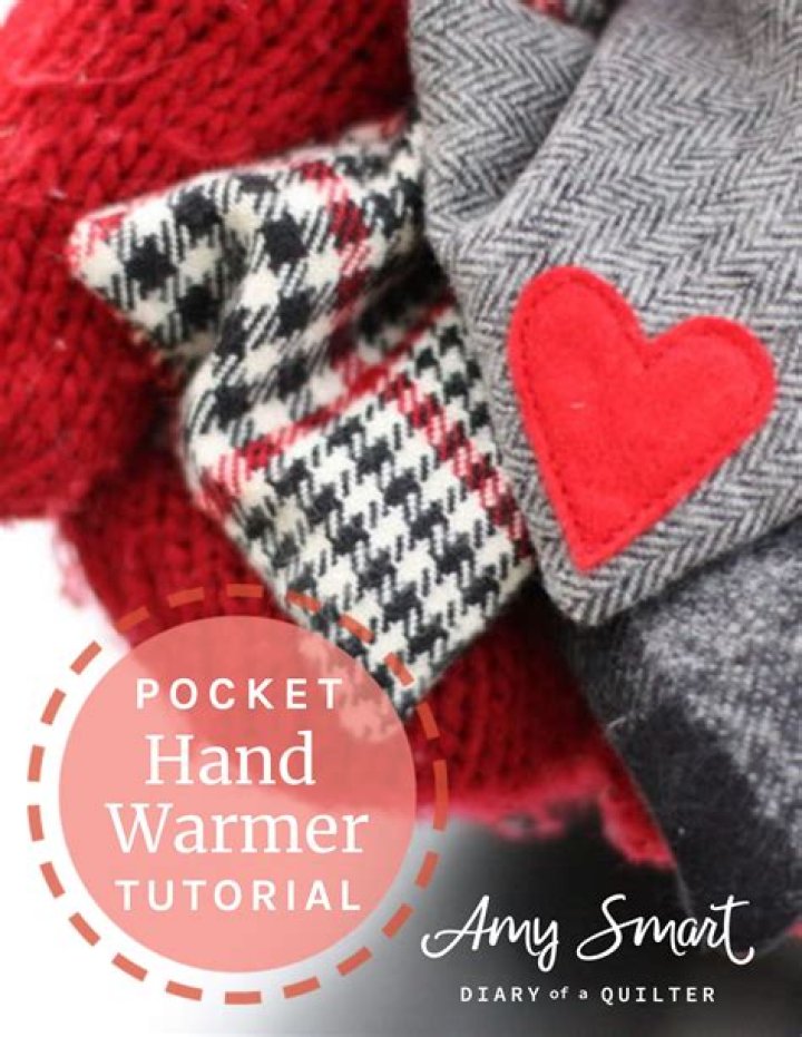 How do you make a pocket hand warmer?