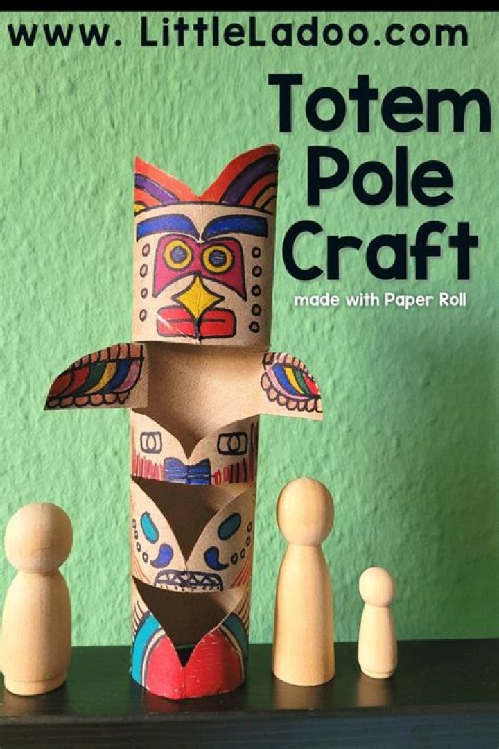 How do you make a totem pole for kids