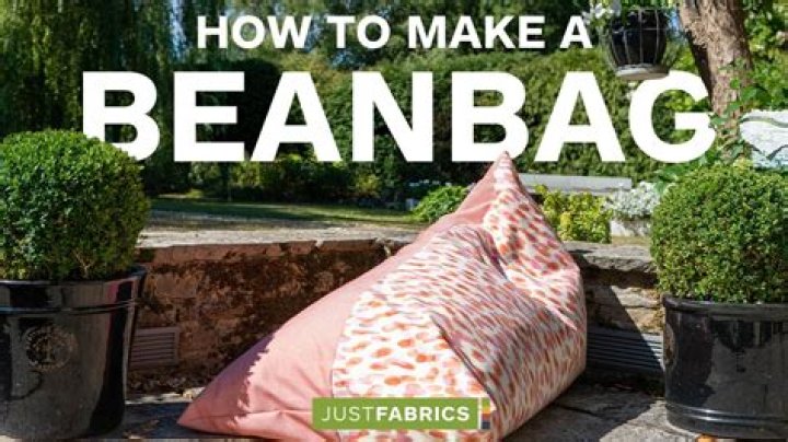 How do you make bean bags without sewing