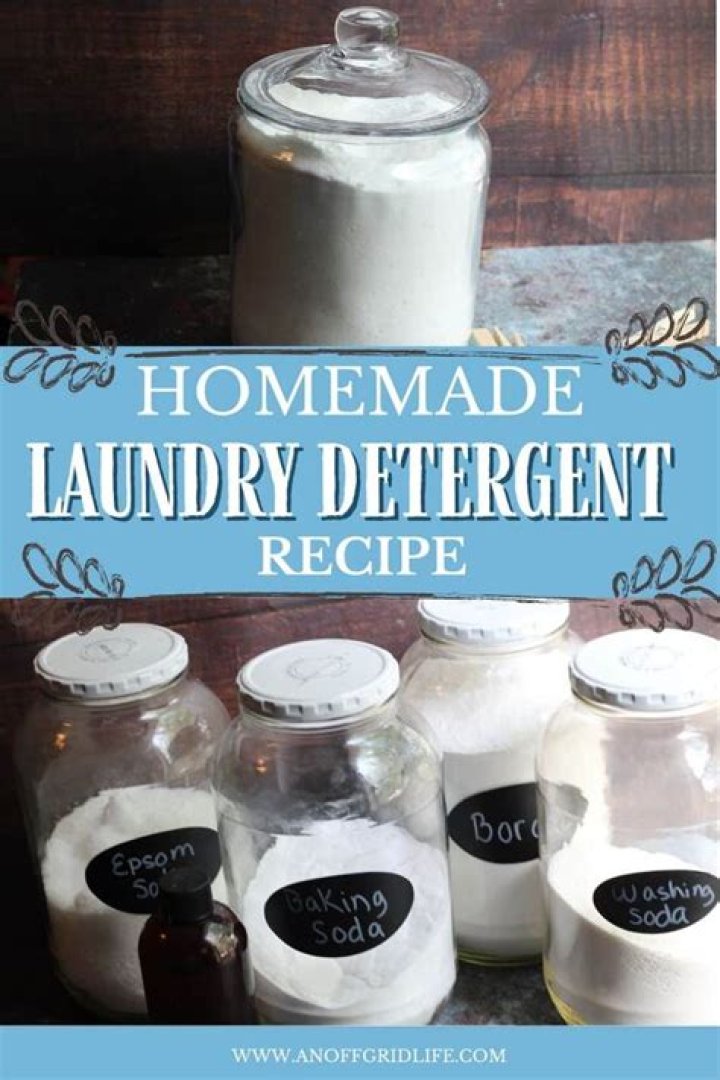 How do you make homemade laundry detergent smell