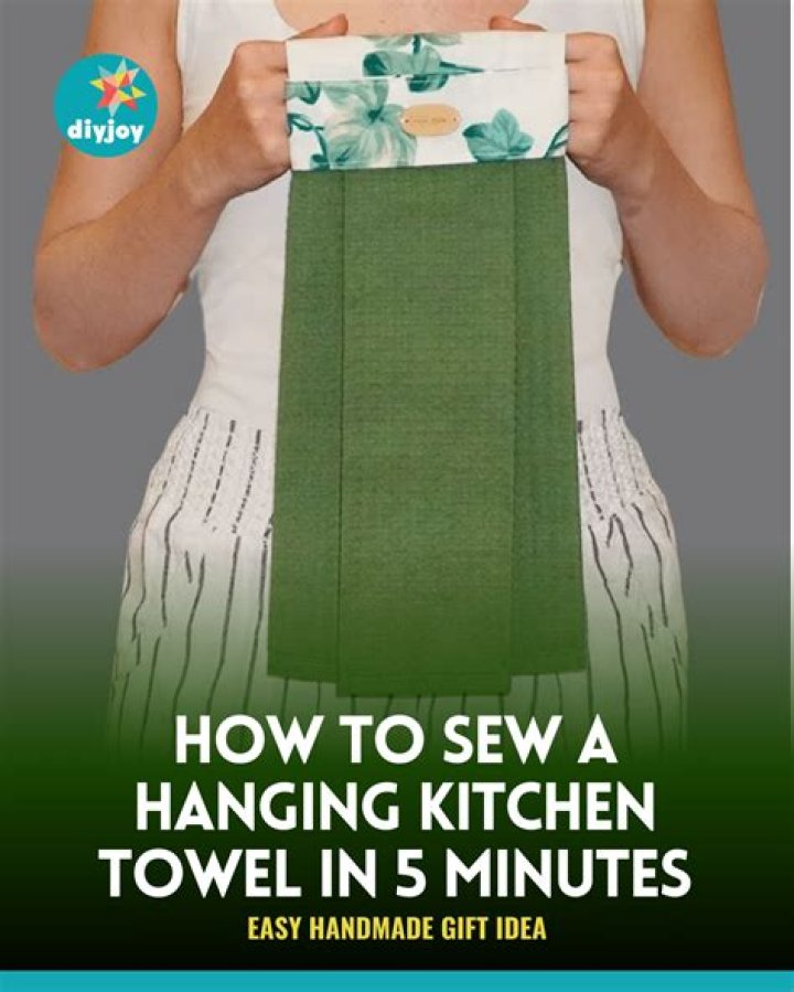 How do you manage kitchen towels