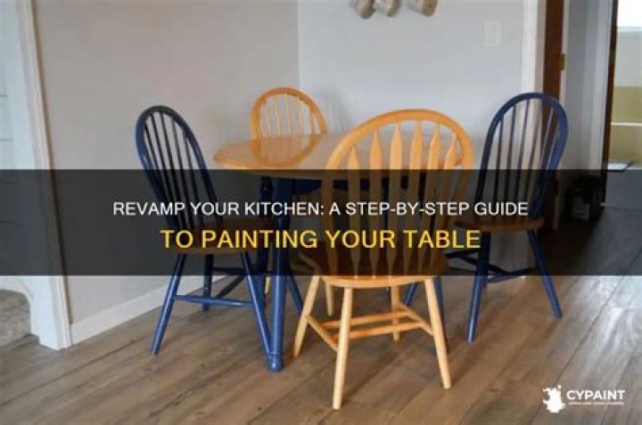 How do you paint a kitchen