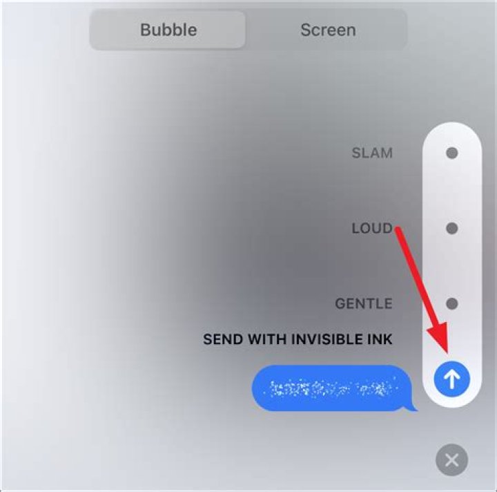 How do you read invisible ink text messages?