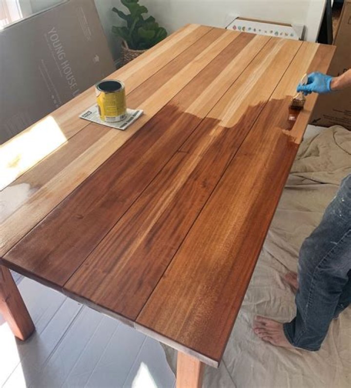 How do you refinish Ikea wood countertops