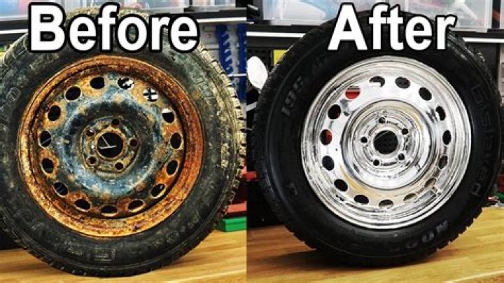 How do you refurbish a car wheel?
