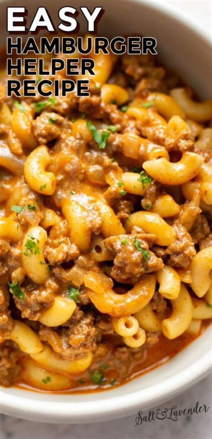 How do you reheat leftover Hamburger Helper