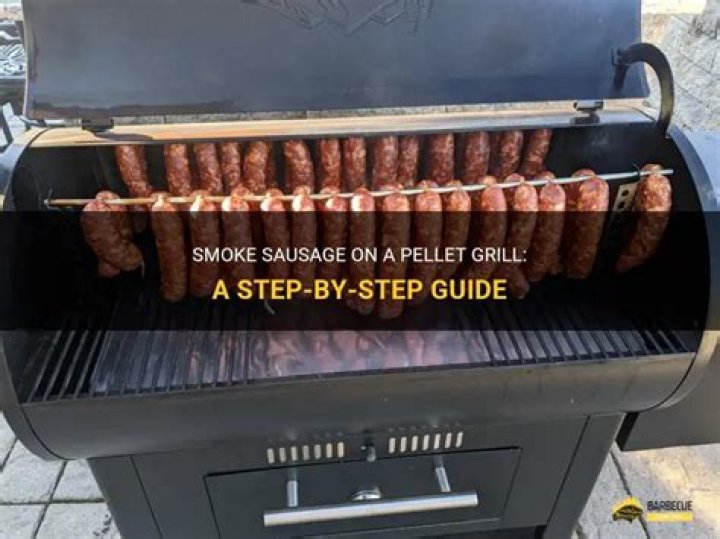 How do you smoke sausage on a gas grill?