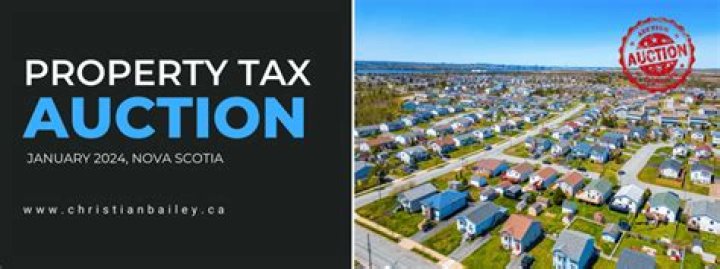 How do you stop property tax auctions