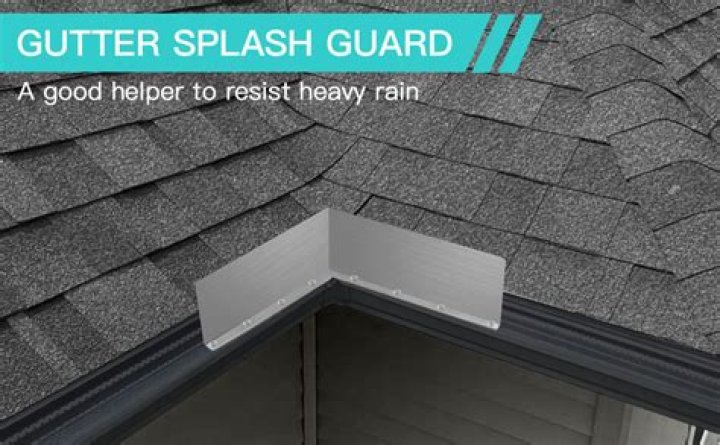 How do you stop rain splash
