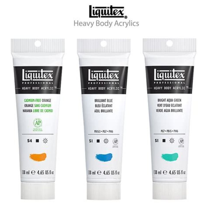 How do you use liquitex heavy body paint?