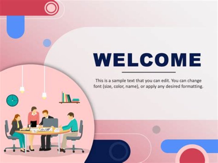 How do you welcome in PowerPoint?